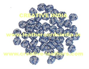 Wholesale 10mm 15mm 20mm Fancy Leather <b>Braided</b> Cords round Black Jewelry <b>Beads</b> for DIY Craft Projects - Product Image 4