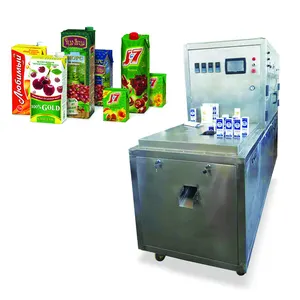 Heißer produkt 800-1000box automatische karton box füllung maschine für saft