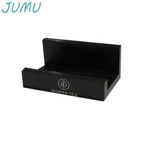 Matte finitura laccato <span class=keywords><strong>nero</strong></span> bustine di tè <span class=keywords><strong>vassoio</strong></span> di <span class=keywords><strong>legno</strong></span> - Product Image 2