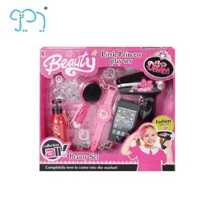 儿童化妆玩具时尚女孩美容游戏套装廉价女孩玩具与ASTM