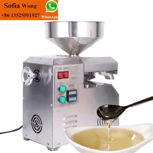 Commercial Automatic Walnut Black Seed Sesame Hemp Seed Sunflower Peanut Palm Home Mini Oil Press Machine