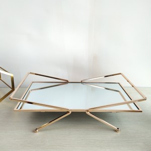 <span class=keywords><strong>Vassoio</strong></span> a <span class=keywords><strong>specchio</strong></span> in metallo con Design astratto per la casa e decorazioni per matrimonio elegante <span class=keywords><strong>vassoio</strong></span> <span class=keywords><strong>decorativo</strong></span> - Product Image 5