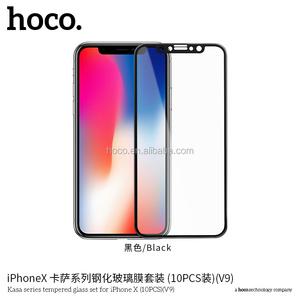 HoCo V9X 10 unids juego de HD pantalla completa sin bordes <span class=keywords><strong>roto</strong></span> protector de pantalla de vidrio templado móvil para iPhone X - Product Image 3