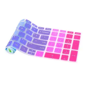 Capa do teclado do arco-íris para hp envy x360 2 em 1 15.6 "17.3