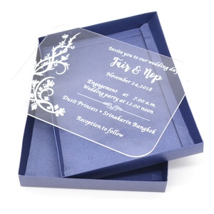 Nuevo Producto: Invitación de Boda Personalizada en Acrílico con Impresión UV - Product Image 4