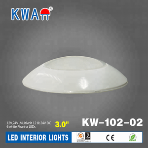 KWATT Nhà Máy Chất Lượng Cao <span class=keywords><strong>LED</strong></span> Trần 12-24V 12LED Vòng Tròn Bezel Xe Tự Động Nội Thất Đèn Cho Caravan Cabin RV Với CE RoHS - Product Image 4