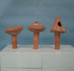 Estacas en forma de seta de terracota para decoración de jardín con función de autorriego de flores - Product Image 6