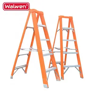 Hot koop plastic top fiberglass enkelzijdig stap ladder