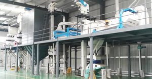 Linea di produzione completa linea di lavorazione del prodotto agricolo grano rimuovere la pulizia della pietra smistamento rivestimento e linea di imballaggio - Product Image 3