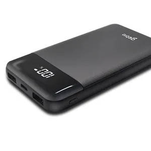 2018 全球高品质电池充电器移动电源 10000 mah 便携式电源，带双 USB 端口