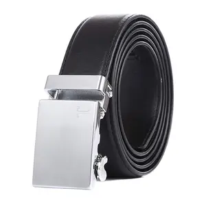 गर्म बिक्री स्लाइड बकल के साथ पुरुषों चमड़े के रैचेट बेल्ट - Product Image 1