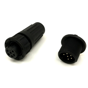 Plástico impermeable mujer hombre IP68 LTW <span class=keywords><strong>2</strong></span> 3 4 5 6 7 8 10 12 polos pines bayoneta conector de bloqueo - Product Image 3