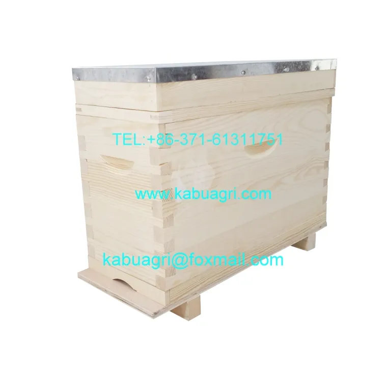 Деревянная коробка NUC bee box в комплекте