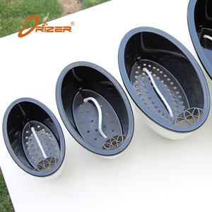 Surtidor de la fábrica muestra libre auto riego forma oval tamaño grande al aire libre plantadores macetas jardín - Product Image 6