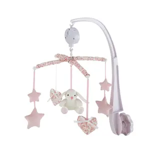 Cadre en plastique en forme de fleur pour jouets musicaux, Mobile, pour bébé, 1 pièce