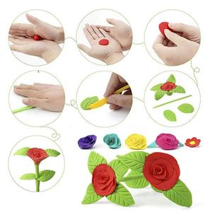 Kit de Plastilina Ultra Ligera de 24 Colores para Niños, Juguetes de Modelado de Arcilla Polimérica, Resina, Masa para Jugar en Cajas - Product Image 6