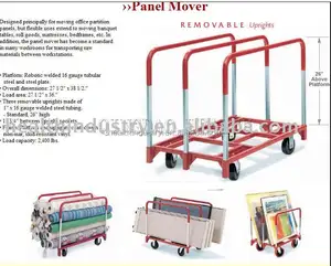 27"X 38" Panel Cart With Three Removable Handles