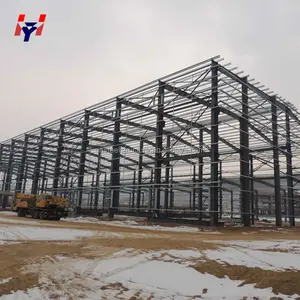 2018 new design long span cheap steel structure for Qatar