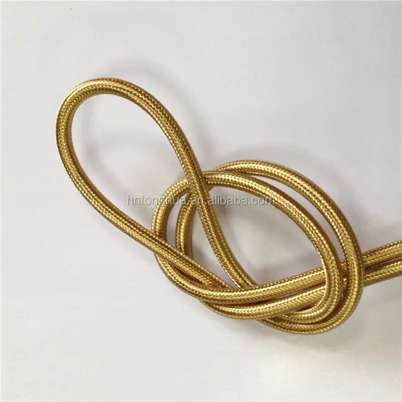 Oro 2/3 nucleo di 0.75 millimetri filo di rame cavo rotondo elettrico del legare del cavo per la luce del pendente
