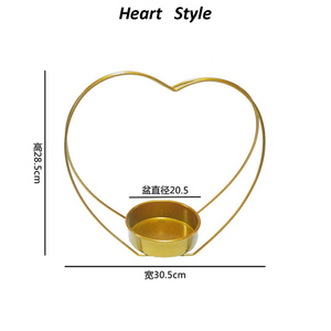 Hengcool — <span class=keywords><strong>support</strong></span> <span class=keywords><strong>métallique</strong></span> <span class=keywords><strong>pour</strong></span> <span class=keywords><strong>fleurs</strong></span>, décoration <span class=keywords><strong>de</strong></span> mariage, <span class=keywords><strong>de</strong></span> fête à la maison, panier à <span class=keywords><strong>fleurs</strong></span>, étagère - Product Image 3