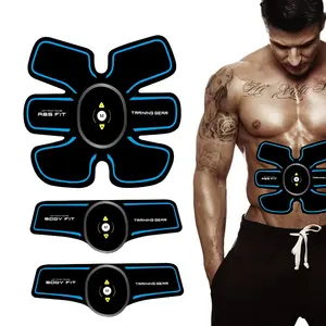 Rechargeable Design Abdominal Muscle Toner Abs Stimulator Gear Wireless Muscle Stimulation for Men & Women