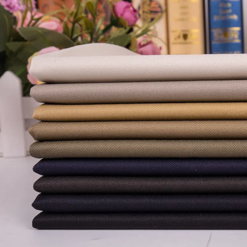 108*58 Twill cotton canvas eco-friendly chino pants fabric wholesale mix stocklot cotton twill fabrics