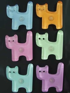 แม่เหล็กติดตู้เย็นทำจากอะคริลิครูปสุนัขทรงเสน่ห์ - Product Image 3