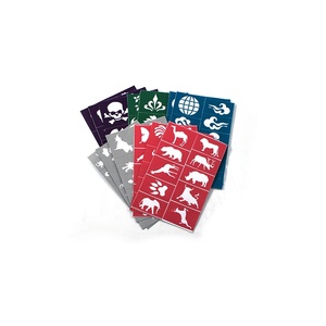 Pochoirs en matériau Non toxique, pour dessin de <span class=keywords><strong>fleur</strong></span>, personnalisés, pour femmes, pièces - Product Image 6