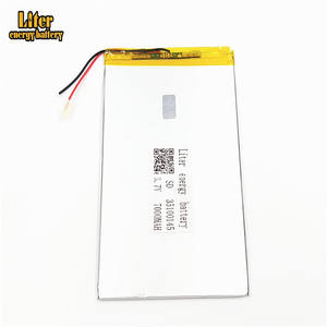 Rechargeable 35100145 lithium polymer battery 7000 mah <span class=keywords><strong>3</strong></span>,7 V lipo Cellular - Product Image 1
