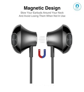 Cuffie Sportive Wireless Picun H12 IPX5 Impermeabili con Design Magnetico a Fascia per Collo, Auricolari Sportivi per Musica su <span class=keywords><strong>iPhone</strong></span> - Product Image 4