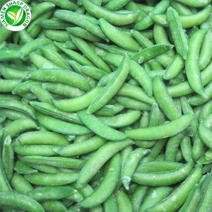 Gousses de pois plates chinoises congelées Treillis Sucre frais et sucré Snap Field Ann Fruit croustillant Culture d'OGM Blanchiment comestible - Product Image 5