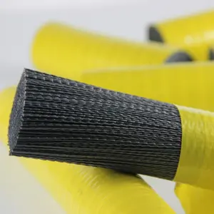 Filamento de carburo de silicio PA612, nailon abrasivo, para hacer cepillo de pulido industrial