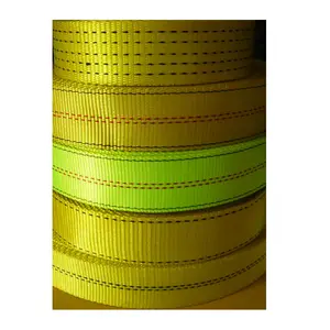 Custom Wholesale High Tensile Polyester Webbing belt strap for Lifting