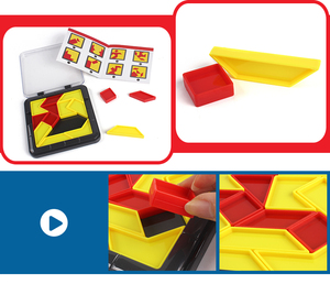 Nuovo Gioco da Tavolo Educativo <span class=keywords><strong>Tangram</strong></span> con 7 Pezzi a Forma Innovativa - Product Image 4