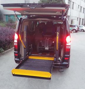 장애인 장애인 밴 트럭 전기 유압 파워 휠체어 리프트 휠체어 리프트 플랫폼 350kg 용량 - Product Image 6