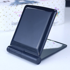 Nhà Máy Giá led trang điểm gương ánh sáng đôi bên túi gương có thể gập lại Vanity cầm tay Vanity gương ABS vuông cá nhân - Product Image 4