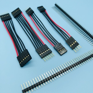 Dupont de un solo cabezal, personalizado, 2 pines, 2,54mm, con cable de palabra - Product Image 6