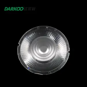 Darkoo 광학 투명 라운드 원형 Led 램프 렌즈 Vero13 Pmma 렌즈