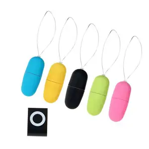 Hot Selling Wireless Mp3 Shape Vibrator Bullet Jump Vibrating Eggs Massager For Ladies