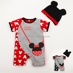 100% cotton soft baby bodysuit 2 piece jumpsuit Spring & Autumn newborn baby romper - Product Image 1