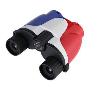 <span class=keywords><strong>Jumelles</strong></span> portables pour enfants 10x25 Tricolore Small Paul HD Haute puissance BAK4 FMC pour l'observation des oiseaux, la randonnée, le camping, les concerts - Product Image 3