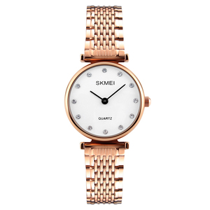 <span class=keywords><strong>Reloj</strong></span> Skmei 1223 con Caja de Aleación, Parte Trasera de Acero Inoxidable, <span class=keywords><strong>Reloj</strong></span> de Cuarzo para Mujer, con Diamantes - Product Image 1
