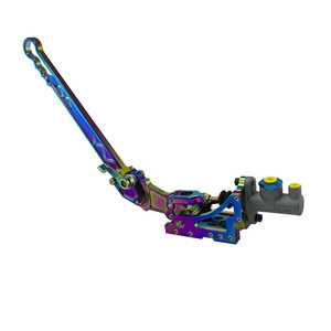 PQY STORE- Universal Jdm hydraulique Horizontal <span class=keywords><strong>rallye</strong></span> drift e-brake Lever frein à main NEO CHROME - Product Image 3