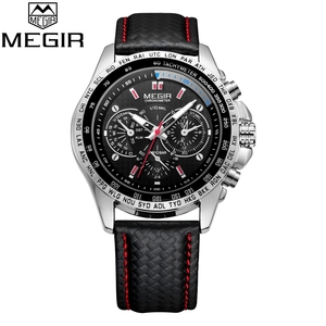 En gros <span class=keywords><strong>pas</strong></span> <span class=keywords><strong>cher</strong></span> megir <span class=keywords><strong>montre</strong></span> 1010 modèle hommes cadeau ensemble <span class=keywords><strong>montre</strong></span> - Product Image 2
