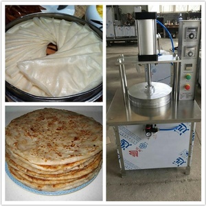 Chapati Máy làm khí nén Tortilla pita bột tấm Thiết bị làm bánh pancake Máy ép - Product Image 5