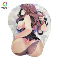 Gel 3D Wrist Rest Breast Oem Personalize Adult Big Image Japanese Girl Sexy Custom Boob Mouse Pad
