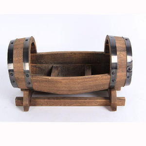 Seau élégant de baril de vin en bois de Paulownia de Logo personnalisé haut de gamme pour la décoration de <span class=keywords><strong>bière</strong></span> ou de vin - Product Image 5