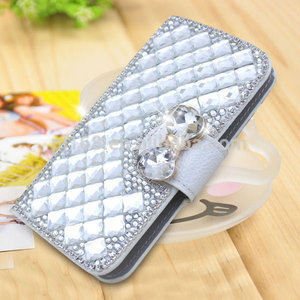 petit moq gros diamant étui en cuir pour <span class=keywords><strong>samsung</strong></span> <span class=keywords><strong>galaxy</strong></span> <span class=keywords><strong>i9100</strong></span> s2 - Product Image 2