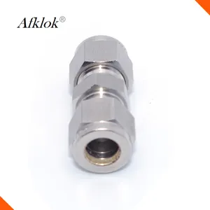 China Supplier AFK Instrument OD Equal Union Ss 316 Union Compression Fitting