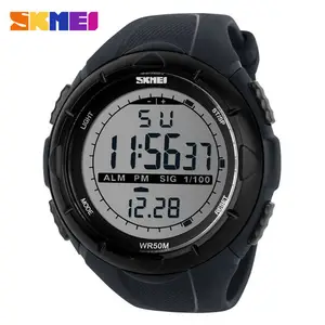 SKMEI 1250-reloj inteligente para hombre, reloj inteligente con recordatorio de aplicación Digital, podómetro, calorías, resistente al agua